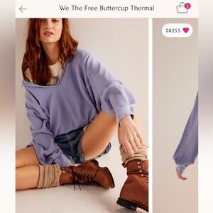 Free People We The Free Buttercup Thermal